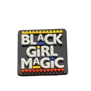 NEW Black Girl Magic Croc Charm